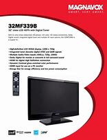 Image result for Magnavox 32 Inch TV Manual