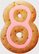 Image result for Donut 8 Cartoon Numbers