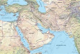 Image result for Middle East Geography Map