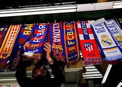 Image result for Atletico Madrid FC Scarf
