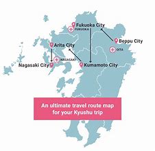 Image result for Driving Map of Kyushu