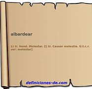Image result for albardear