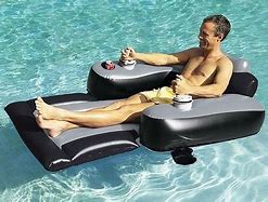 Image result for Inflatable Classic Pool Lounger