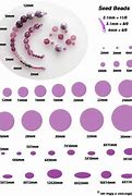 Image result for Bead Size Chart PDF