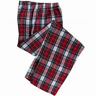 Image result for Red Plaid Pajama Pants
