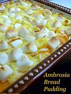 Image result for Ambrosia Macaroni Pudding