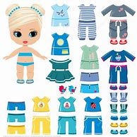 Image result for Cut Out Dolls