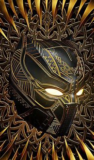 Image result for Gold Black Panther