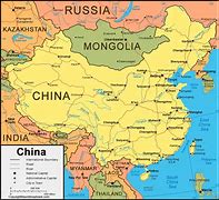 Image result for China Map Labeled
