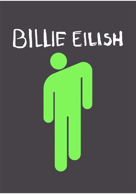 Billie Eilish Person Logo
