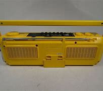 Image result for Sony Yellow Boombox