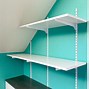 Image result for Industrial Wall Mounted Shelving