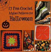 Image result for Free Halloween Crochet Afghan Patterns