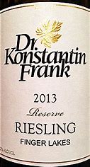 Image result for Dr Konstantin Frank Riesling Reserve
