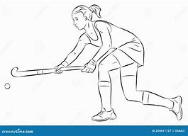 Image result for A Girl's Hockey Drawing