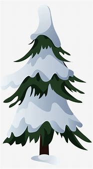 Image result for Snowy Christmas Tree Clip Art