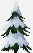 Image result for Cartoon Tree with Snow