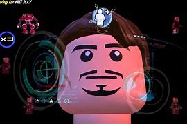 Image result for Iron Man LEGO Portrait
