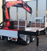 Image result for Deck Crane On a Truck