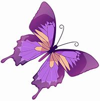 Image result for Purple and Gold Butterfly Clip Art