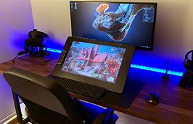 Image result for Gaming Setup Art