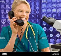 Image result for Nurse Answering Phone