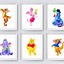 Image result for Winnie the Pooh Characters Watercolor