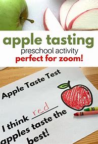 Image result for Apple Tasting Activities for Preschool