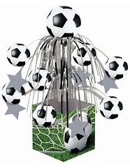 Image result for Soccer Centerpiece Ideas