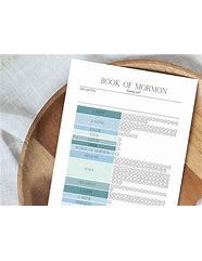 Image result for Book of Mormon Study Chart