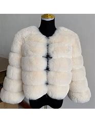 Image result for Faux Fur Short Coat