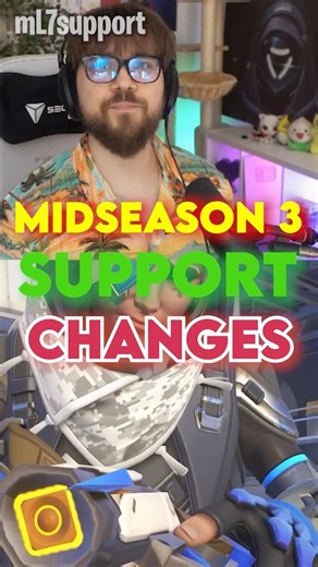 BIG Support Changes in Overwatch Midseason 3 #overwatch #gaming