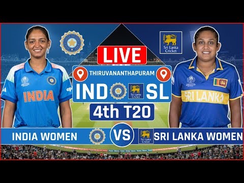 India Women vs Sri Lanka Women 4th T20 Live Scores | IND W vs SL W 4th T20 Live Scores & Commentary