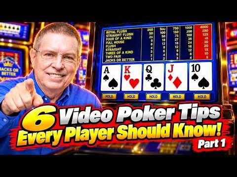 6 Video Poker Tips Every Player Should Know! | Part 1
