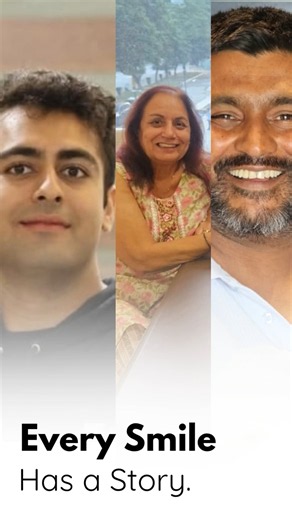 gallery of smilePatient Smiles & Stories | Best Dental Implant in Mohali | Dr. Gaurav Ahuja