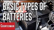 Basic Types of Automotive Batteries