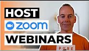 Zoom Webinar Tutorial: How To Host A Webinar With Zoom