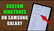 How to Set ANY Song as Custom Ringtone on your Samsung Galaxy Smartphone