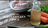 Chicken stock recipe for home (simple and tasty)