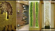 Latest Wall Decor Ideas | Home Wall Decorating For Living Room | Wooden Wall Decor Interior Design