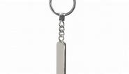 Solid 925 Sterling Silver Men's Key Ring