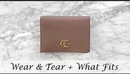 Gucci Leather Card Case Wallet Review | What fits, Wear & Tear | Jodie.Z