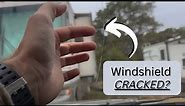 How To Repair Large Cracks in a Windshield Quickly!