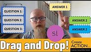 Articulate Storyline DRAG and DROP quizzes!