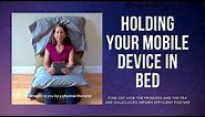 How to hold your ipad or book in bed efficiently