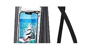 [10X Super Floating] [Expandable Space] Large Waterproof Phone Pouch, IPX8 Waterproof Phone Dry Bag for iPhone 15 14 13 12 11 Pro Max Samsung S23 S22 Google Up to 7.0" for Beach Boating Water Park