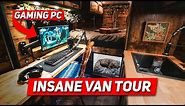 The Ultimate VANLIFE GAMING Van Tour | Ram Promaster