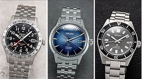 Building Complete Watch Collections With Seiko - 5 Collection Types & Over 20 Watches Mentioned