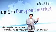 Samsung introduces next generation A3 color copier and A4 color printers