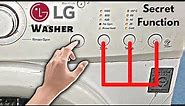 How To Put Lg Front Load Washer On Self Test Mode - Secret Function